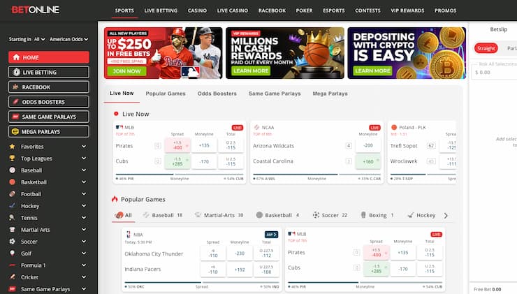 Inside look at BetOnline — a trusted name among offshore sports betting sites.